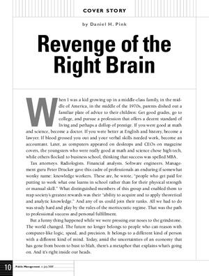 Revenge of the Right Brain 