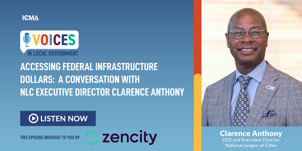 Local Government Infrastructure Podcast with NLC's Clarence Anthony